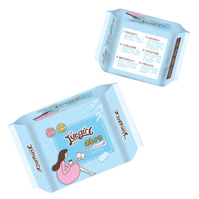 Surface sèche jetable du Japon respirant serviette hygiénique