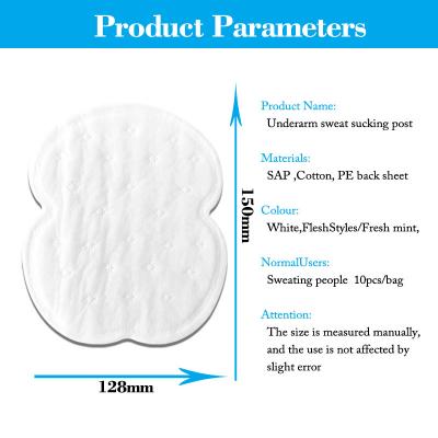 China Coussin de sueur désodorisant usine pour aisselles 